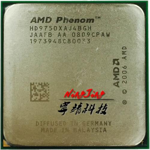 AMD Phenom X4 9750 2.4 GHz Quad-Core CPU Processor HD9750XAJ4BGH Socket AM2