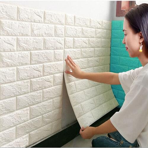 RLJLIVES Brick Wall Stickers