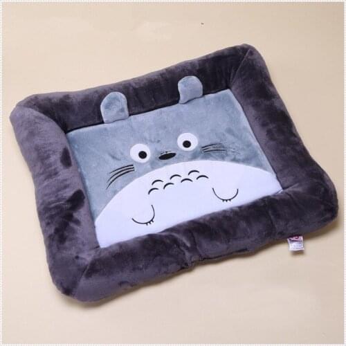 Gray Cartoon Dog Mats Beds Warm Pet Mat Covers Cute Yorkshire French Terrier Bulldog Bedding Sofa Protector Puppy Animal Goods