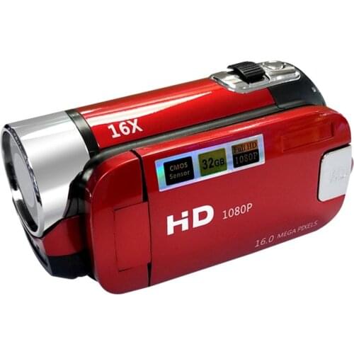 Vlog camera 1080P Full HD 16MP DV Camcorder Digital Video Camera 270 degree Rotation Screen 16X Night Shoot Zoom Digital Zoom