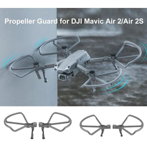 Propeller Guard for DJI Mavic Air 2 Drone with Foldable Landing Gear Quick Install Protective Cover for mavic air2 Accessories