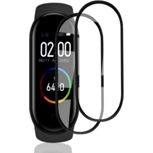 3D Screen Protector for xiaomi mi band 4 5 Protective Glass Miband 4 Full Curved Edge Scratch-resistant for xiomi mi band 5 Film