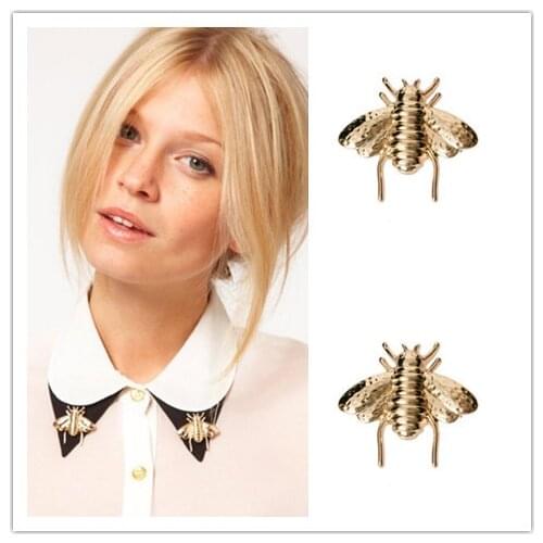 Insect Series Brooch Women Delicate Little Bee Brooches Rhinestone Pin Brooch Jewelry Gifts For Men Pins Friendship Girl