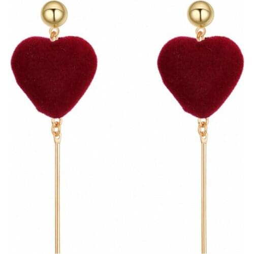 TONGKWOK Bohemia Dangle Earrings For Women Fashion Exaggeration Circle Earrings Jewelry #130495