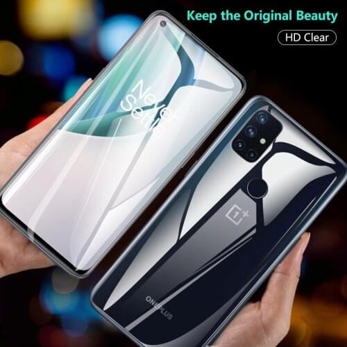 100pcs 3D Curved Film For Oneplus Nord N10 N100 5G Screen Protector Full Cover Nano Hydrogel Film For OnePlus Z Nord Not Glass