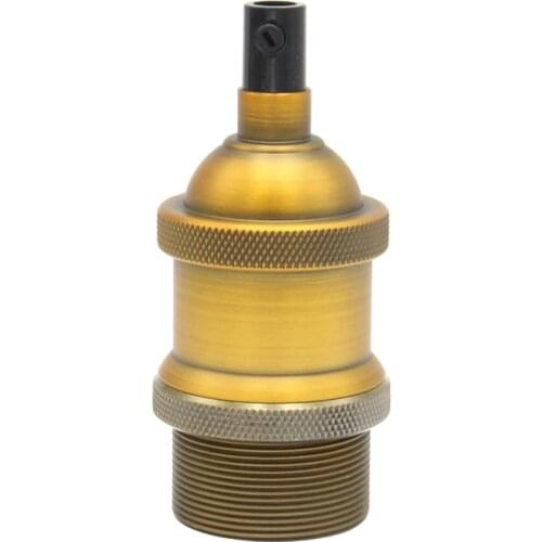 2 Pieces Vintage Bulb Lamp Socket Antique Style E27 Fittings