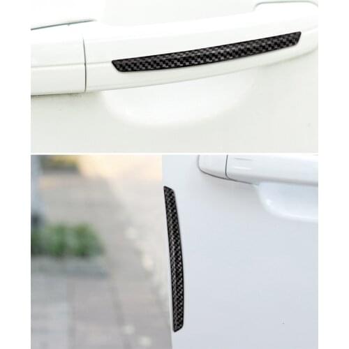 4pcs Car Door Guard Edge Corner Protector Guard Buffer Trim Molding Protection Trim Strip Scratch Protector Anti collision Strip