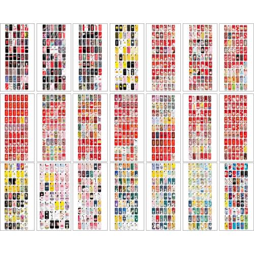 50Pcs/lot SUNSHINE Flexible Hydrogel Film Rear Film with Optional Patterns Colors for SUNSHINE SS-890C Auto Film Cutting Machine