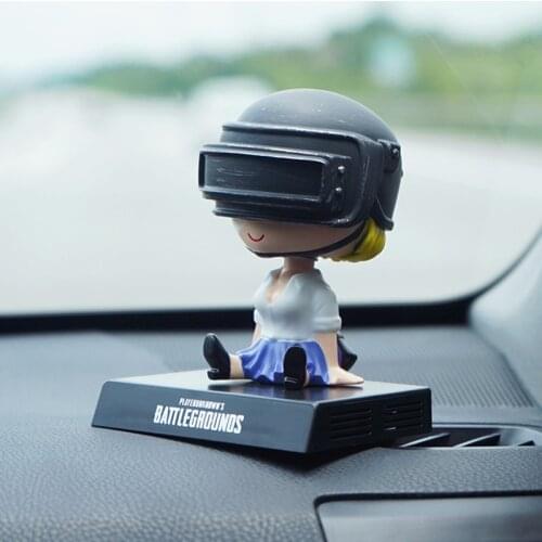 Car Dashboard Toys Bobblehead For Car Dashboard Decor Swinging Shaking Head Toy Nodding Dolls Game Figure Car Ornaments Auto Toy