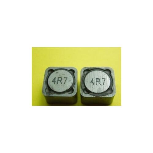 Free Shipping 10PCS 12*12*7MM 4.7uH (4R7) shielding inductive/SMD power inductors