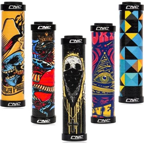 CHOOEE Bike Grips,Silicone Non-Slip 22.2mm Lock On MTB BMX Mountain Folding Bicycle Handlebar Grips