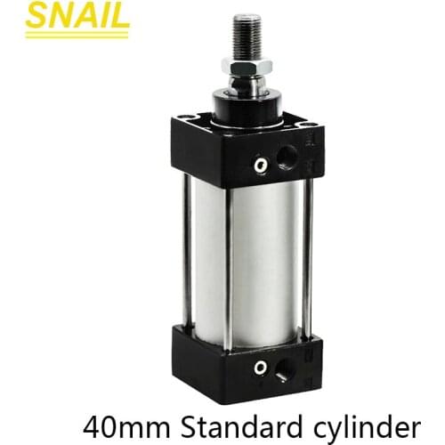 Cylinder diameter 40mm standard cylinder, Stroke 25 50 75 100 125 150 175 200 mm For mechanical and pneumatic components