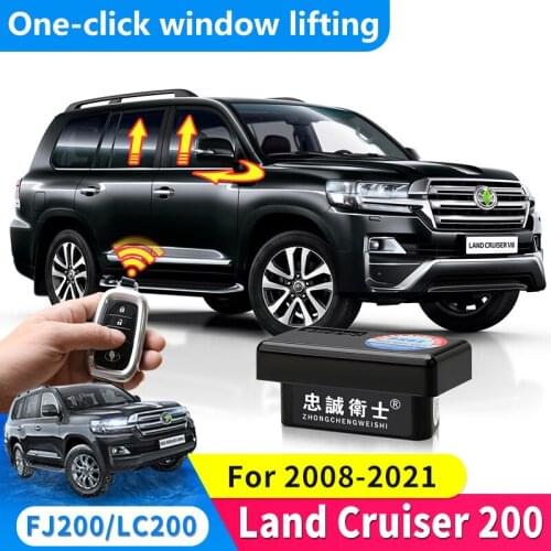 For Toyota Land Cruiser 200 Automatic Window Close Rearview Mirror Folding Locking Door OBD Data Module Modification Accessories