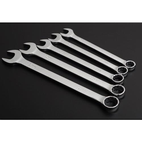 Hot Sale Top Fashion Real Ratchet Handle Wrench Ferramentas High Spanner Chrome Plated Metric Size For Auto Repairing Tools