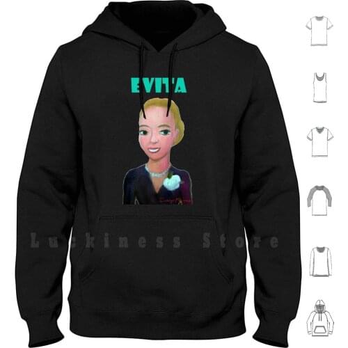 Evita Perón Por Diego Manuel Hoodies Long Sleeve Kirchnerism Peronism Argentina Buenos Aires Politics Nestor