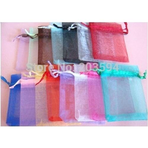 Kgkl! Wholesale Organza Bags 15x20cm,Drawable Wedding Gift Bags & Pouches,200pcs/lot