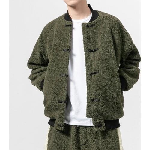 2019 Winter Warm Coat Hip Hop Polar Fleece Oversize Polar Fleece Jacket Vintage Mens Coats Polar Fleece Men Jacket KK3182