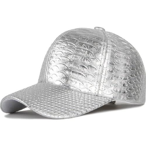 New Crocodile Pattern Baseball Caps Trend Street Performance Casual Hats for Men Women High Quality Solid Color Sun Hats 2020