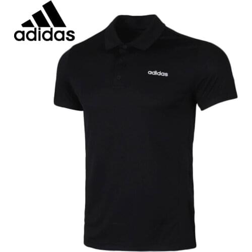 Original New Arrival Adidas M D2M POLO Mens POLO short sleeve Sportswear