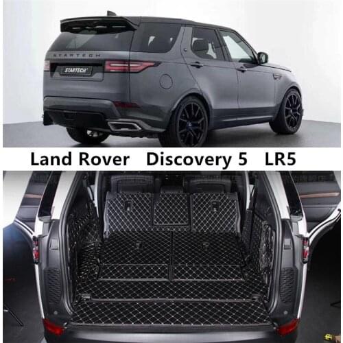 For Land Rover Discovery 5 LR5 5 & 7 Seat 2017 2018 2019 2020 Full Rear Trunk Tray Liner Cargo Mat Floor Protector Foot Pad Mats