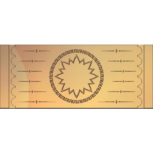 3D Relief Model in STL format CNC Router Carving Engraving Artcam aspire M87