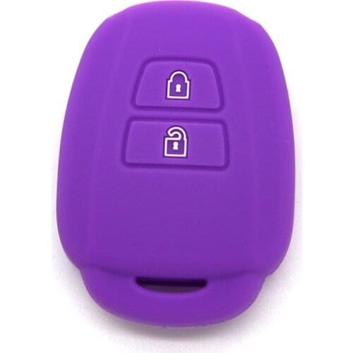 Silicone Key Case for Toyota Silicone Key Case Prado Corolla Car Key Case RAV4 Reiz Ralink Remote Control Case