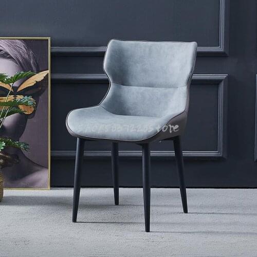 Modern Simple Dining Chair Back Chair Light Luxury Minimalist Family Restaurant Hotel Desk Dressing Table Chair
