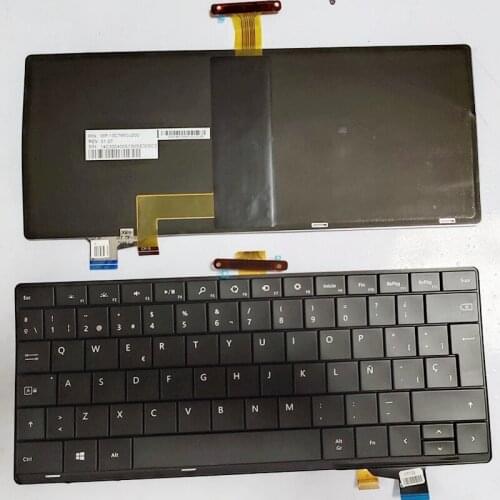 SP New Laptop Keyboard For Microsoft Surface Pro3 Pro4 black/red