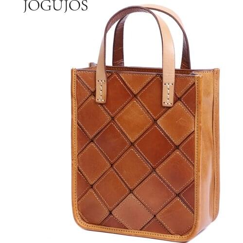 JOJUJOS Real Leather Womens Shoulder Bag 2021 Purses and Handbags Luxury Designer Small Handbag Female Crossbody Bags New