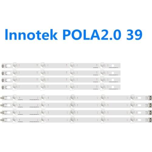 8pcs LED Strips for LG 39LN540V 39LA620V 39LN570V HC390DUN POLA2.0 39 A B 39LN540V 39LN5400 39LN540U 39LA621S 39LN540S 39LA6200