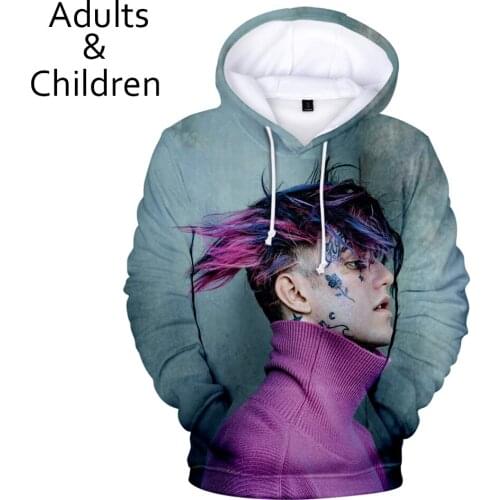 Comfortable 3D Hoodies lil peep Tops Men Sweatshirt Women Harajuku Kids pullovers Casual Hot sale lil peep 3D boys girls Hooded