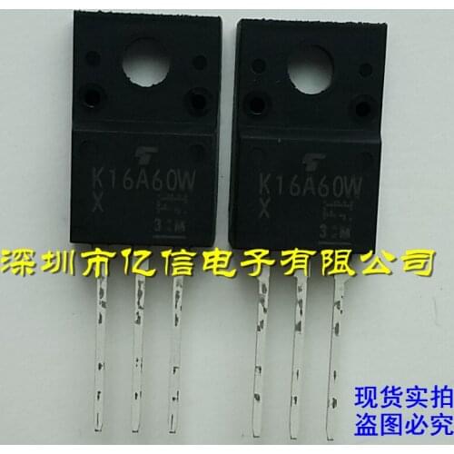 100% New&original K16A60W 16A600V TK16A60W TO220F MOS TO220F In Stock