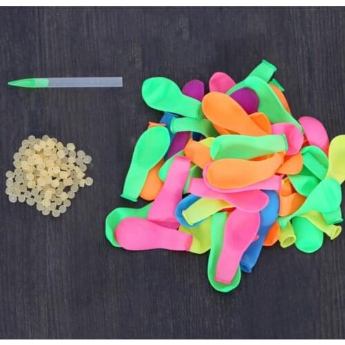 120PCS Magic Water Refill Balloons Bombs Toys Summer Beach Party Outdoor Filling Water Balloon Bombs Toy For Kids Adults