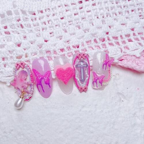 2021 Japanese Dark Black Bear Rabbite Heart Sunflower DIY Light Traceless Nail Stickers Dry Fingernail Decals Manicure Art Women