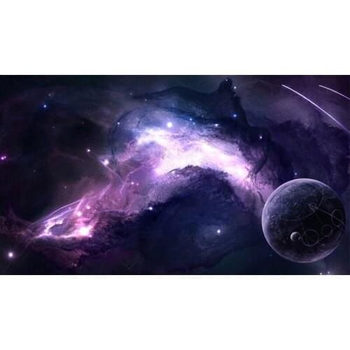 5D Diy Diamond Painting Cross Stitch full Square Round Diamond Embroidery Beautiful space nebula picture for room Decor H1000