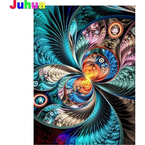 Abstract leaf 5D DIY Diamond Painting full square/round drill flower Diamond Embroidery mosaic diamond Stitch nordic home Decor