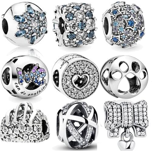 CodeMonkey 100% Real 925 Sterling Silver Oxidation Flower Bead Fit Original 3mm Bracelets Hot Sale DIY Jewelry Making