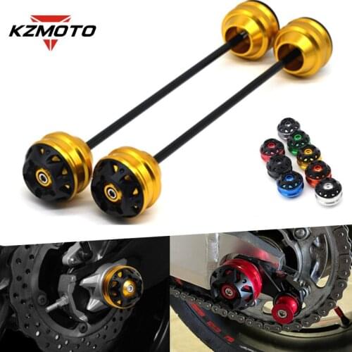 For Ducati 749 2003 2004 2005 2006 749 Motorcycle Aluminum Front & Rear Falling Protection Axle Slider Falling Parts Accessories