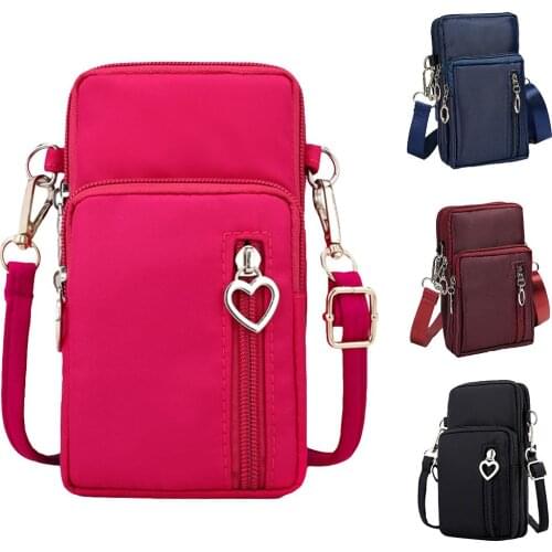 Hot!!! Chic Women Waterproof Armband Wallet Coin Purse Crossbody Shoulder Bags Phone Key Arm Bag