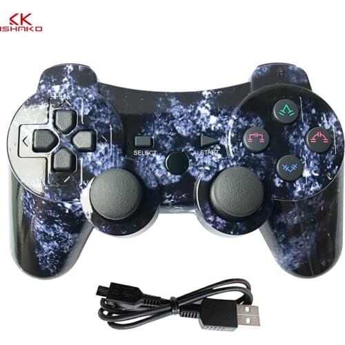 K ISHAKO For SONY PS3 Bluetooth Controller Gamepad Manette For Sony Play Station 3 Joystick Wireless Gamepad SIXAXIS Dual Vibrat
