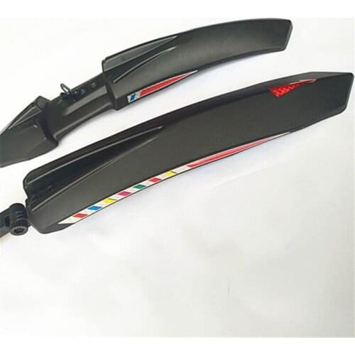 2pcs/Set Bicycle Mudguard Fender Set Front & Rear Outdoor Bike Cycling Accessory