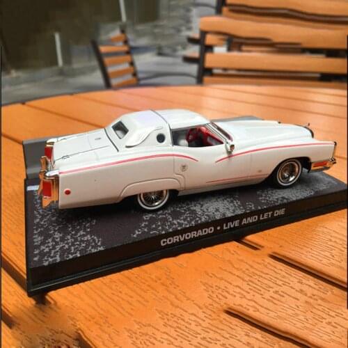 UH Diecast 1/43 Scale CORVORADO LIVE AND LET Model Cars 007 Series Metal Toy Car Collection Static Display Birthday Gift Classic
