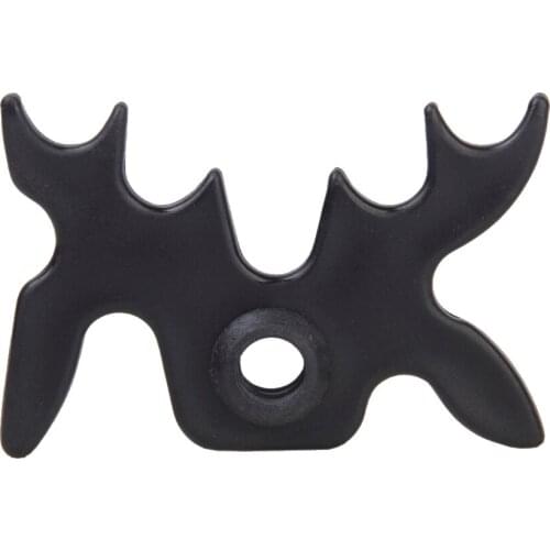 Set Of 2 MOOSE HEAD Pool Cue Stick Bridge 9 Slip-On Spider Bat BLK