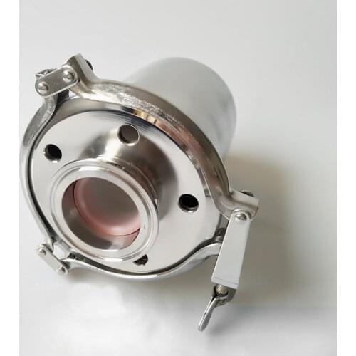 Fit 38/51mm Pipe OD x 1.5" 2" Tri Clamp 2.5" 5" Filter Sanitary Breather 304 Stainless Steel Homebrew