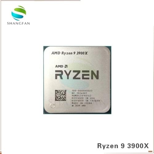 AMD Ryzen 9 3900X R9 3900X 3.8 GHz Twelve-Core 24-Thread CPU Processor 7NM L3=64M 100-000000023 Socket AM4