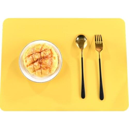 Heat Resistant Placemat Nordic Kids Plate Mat Food Grade Silicone Table Pad Waterproof Kitchen Dining Table Decor Accessories