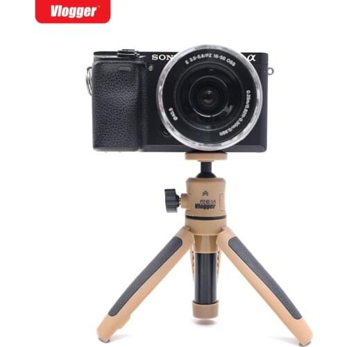DSLR SLR Phone Vlog tripod 1/4" Extensionable stand Adjustable Holder for Microphone LED Light Mini Tripod VS Ulanzi MT-08