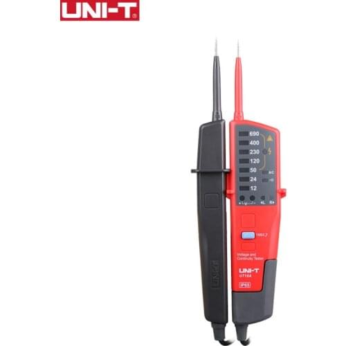 UNI-T UT18A Voltmeter 690V AC DC Voltage Meter Waterproof Test Pen LED Indication Auto Range Worklight