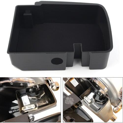 Motorcycle HardBagger Top Shelf Saddlebag Tray Organizer Right Side For Harley Davidson Touring 2014 2015 2016 2017 2018 2019