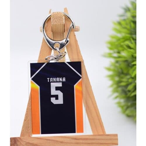 WL0951 Haikyuu!! Keychain Acrylic Cartoon Keyring Accessories